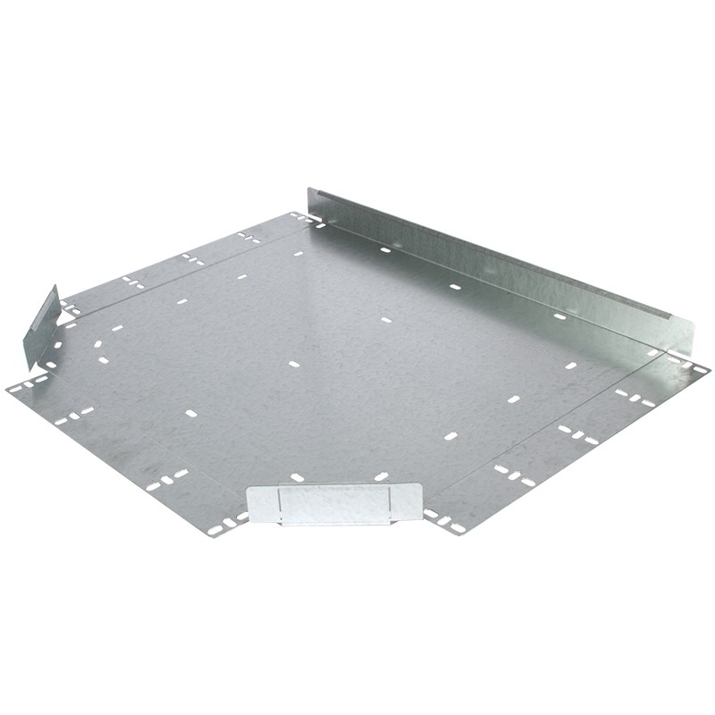 750mm Flat Equal Tee for Heavy Duty ZM Cable Tray with Integral Coupler