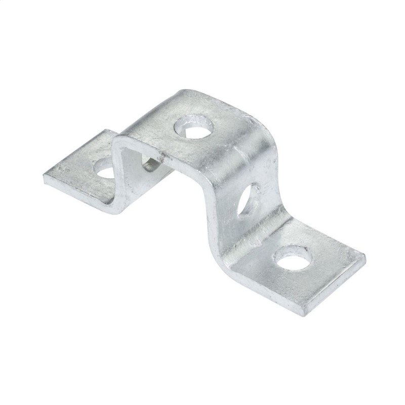 5 Hole 40mm 'U' Top Hat Bracket Tamlex