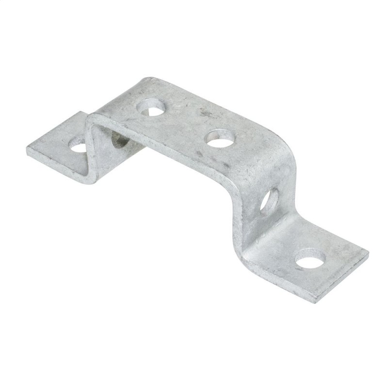 6 Hole 80mm 'U' Double Top Hat Bracket Tamlex