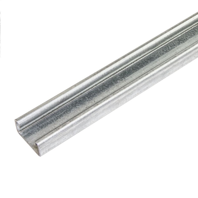 41mm x 21mm Galvanised Plain Channel (3m Length) - Tamlex