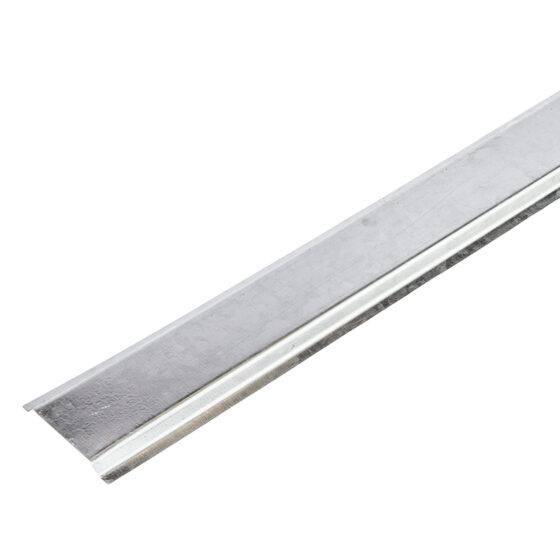 1?" (37mm) Capping Galvanised 2m Lengths - Tamlex
