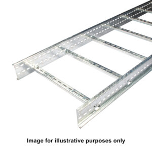 900mm Heavy Duty 100mm Deep Ladder HDG - 3 Metre Length