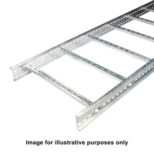 900mm Medium Duty 100mm Deep Ladder HDG - 3 Metre Length