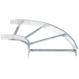 600mm 90° Flat Bend R300 For Medium Duty Ladder HDG