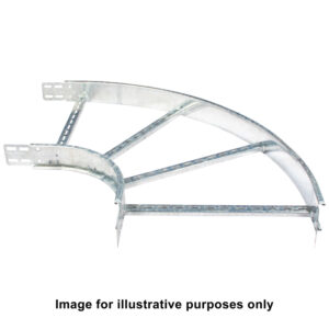 750mm 90° Flat Bend R300 For Medium Duty Ladder HDG