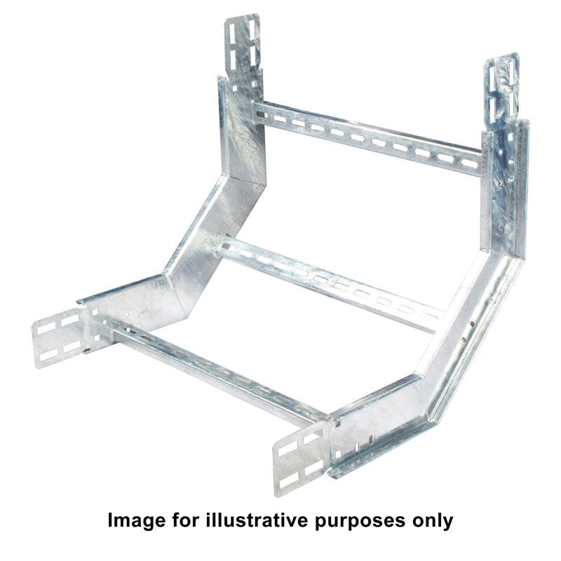 900mm 90° Inside Riser R300 For Medium Duty Ladder HDG - Tamlex