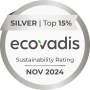 EcoVadis Silver badge